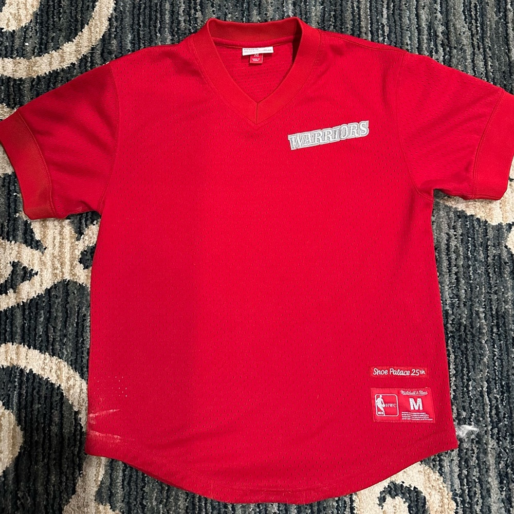 Mitchell & Ness Red Warriors Jersey